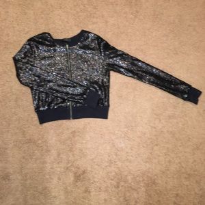 Sequin jacket